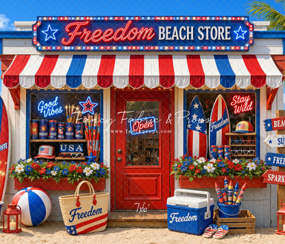 Freedom Beach Shoppe - With Sweep Option