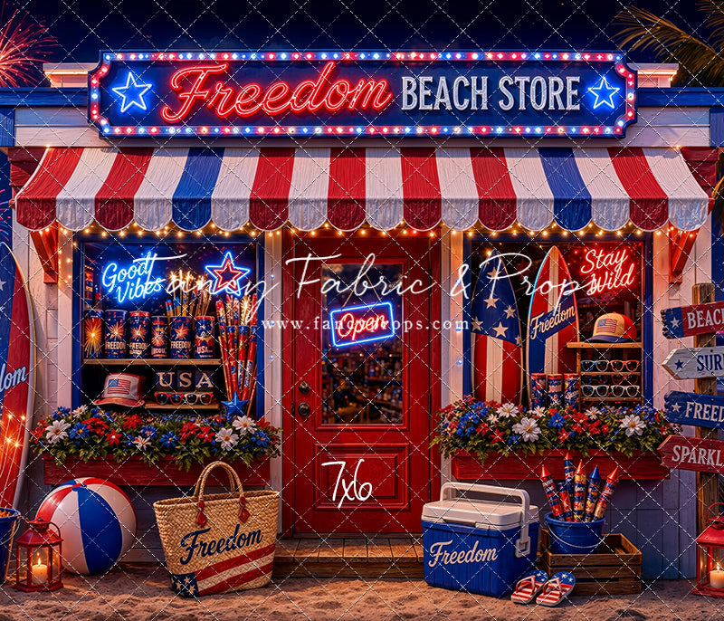 Freedom Beach Store - With Sweep Option