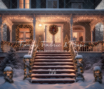 Front Porch Winter Nights