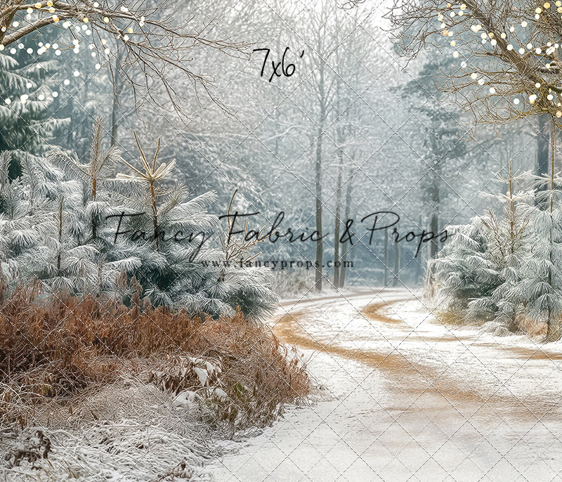 Frosted Country Path - with Sweep Option