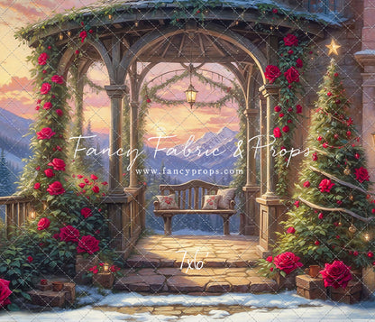 Frosty Rose Pavilion - with Sweep Option