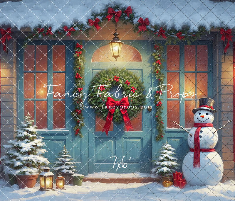 Frosty's Holiday Greeting - with Sweep Option