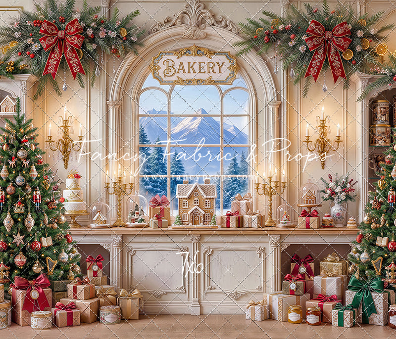 Gingerbread Wishes Bakery - With Sweep Option