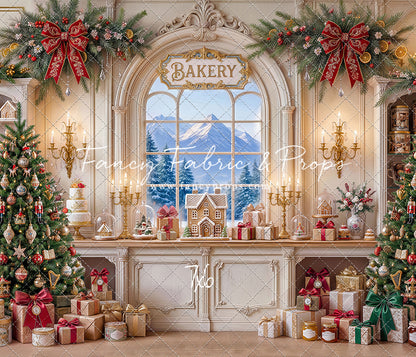 Gingerbread Wishes Bakery - With Sweep Option