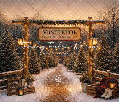 Golden Glow Christmas Farm - with Sweep Option