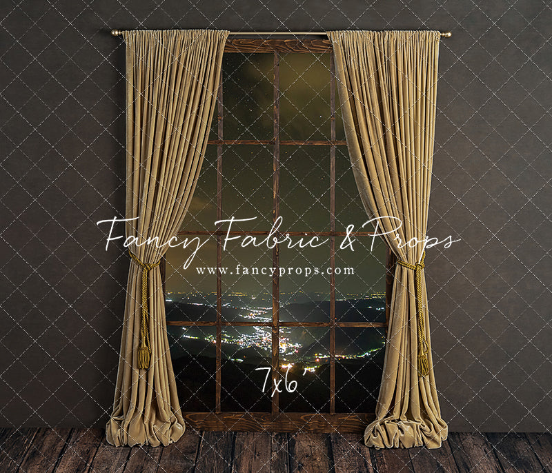Golden Window Eve – Fancy Fabric & Props