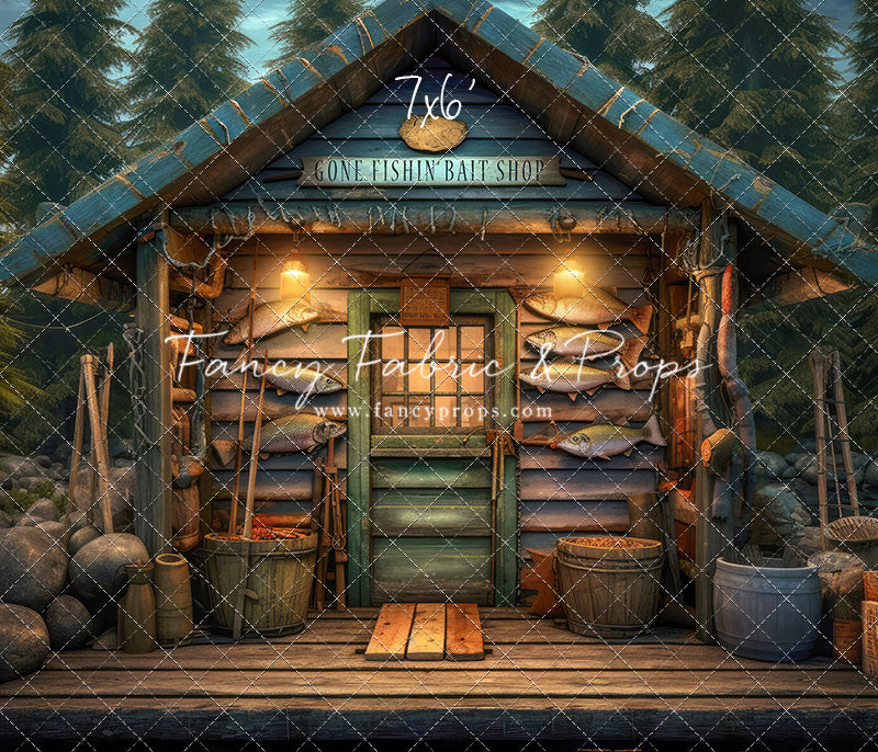 Gone Fishin Bait Shop- Water Version - With Sweep Option