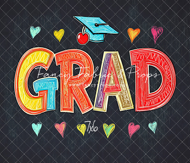 Color Me Graduate - With Sweep Option