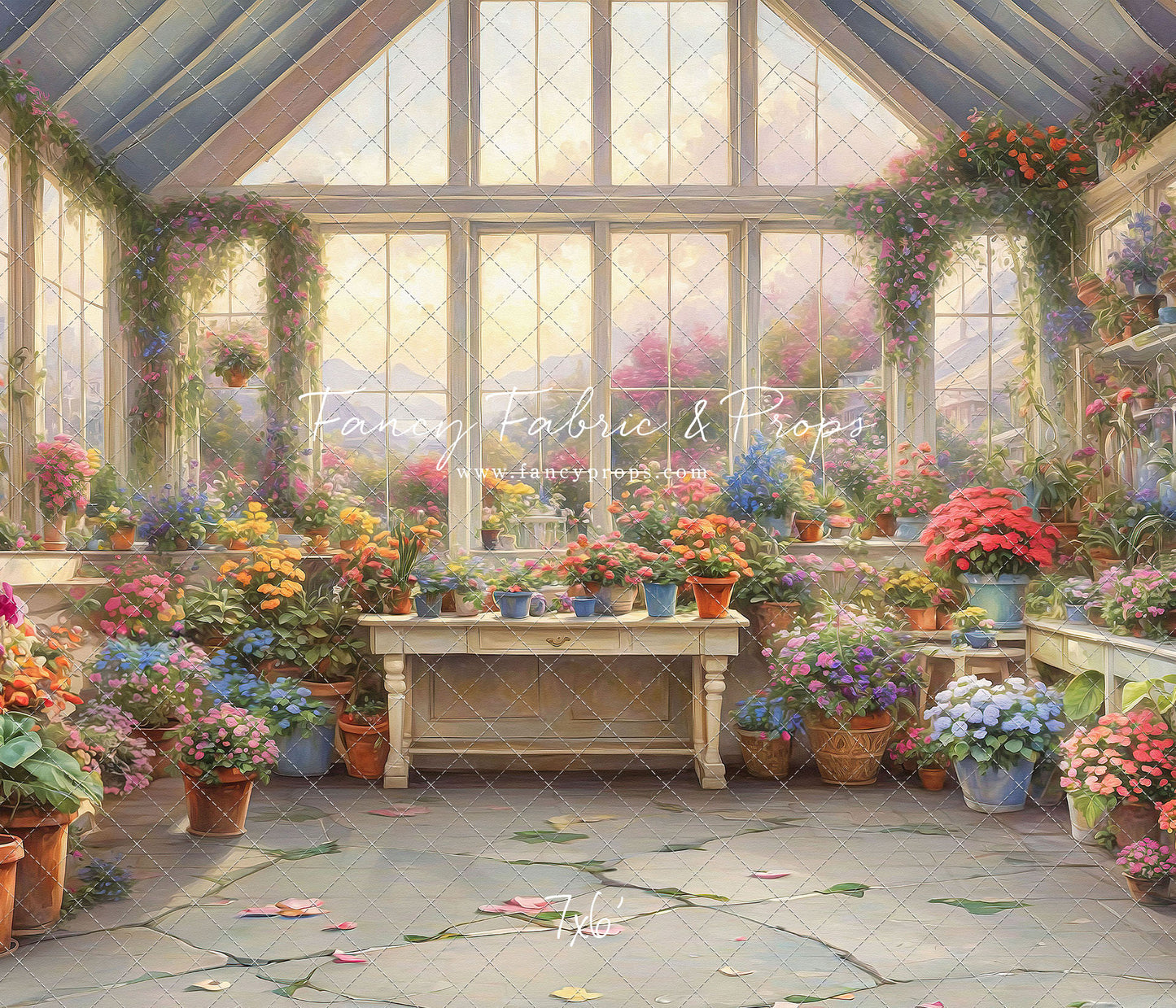 Green House Blooms - With Sweep Option