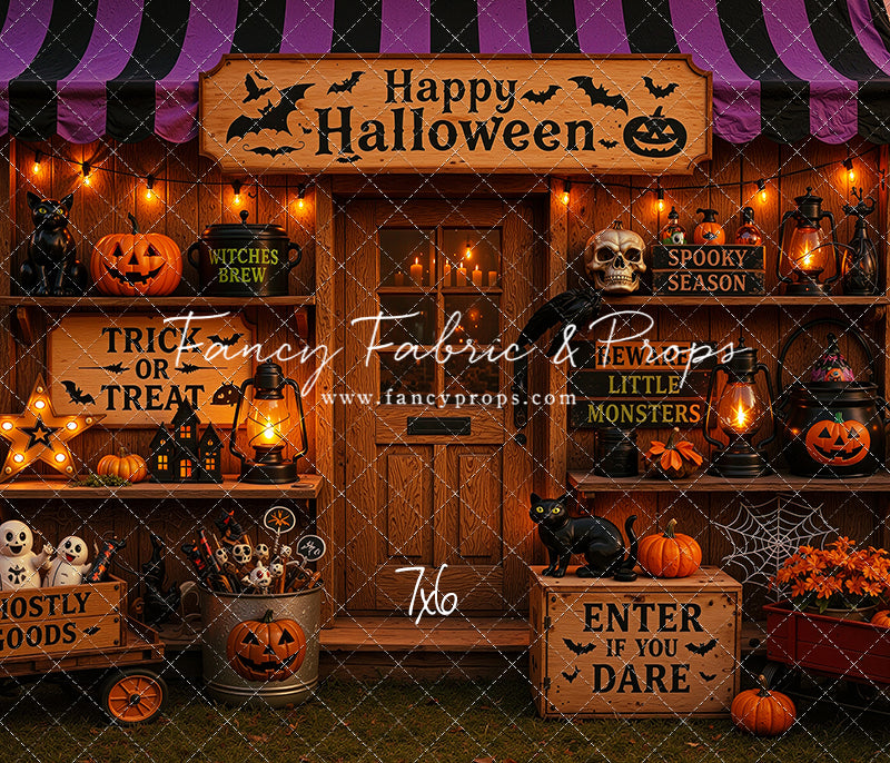Haunted Harvest Stand - with Sweep Option