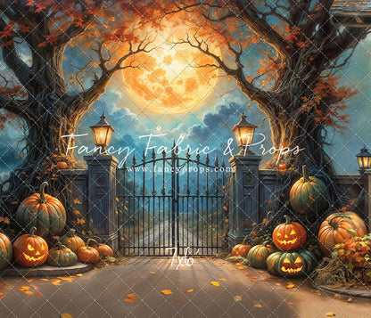 Halloween Lantern Lane - With Sweep Option