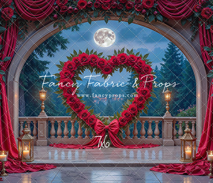 Heart of Roses - With Sweep Option