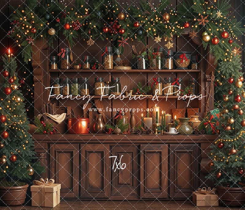 Holiday Pantry Kitchen - With Sweep Option