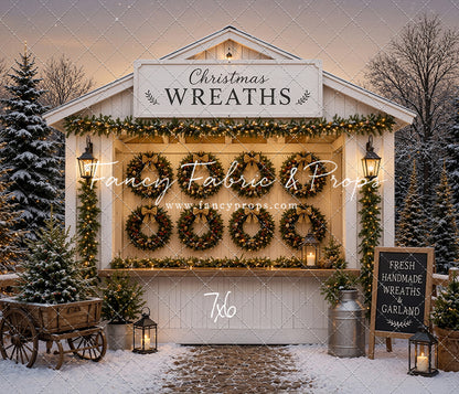 Holly Wreath Stand - with Sweep Option