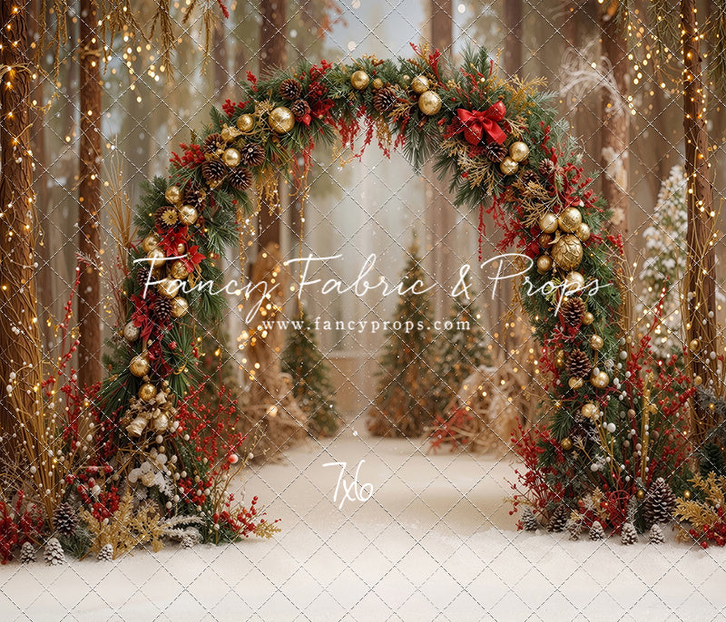 Holly & Pine Archway - With Sweep Option