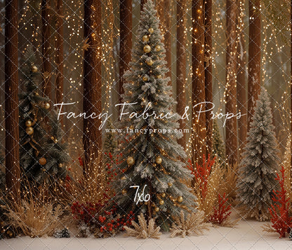 Holly & Pine Forest - With Sweep Option