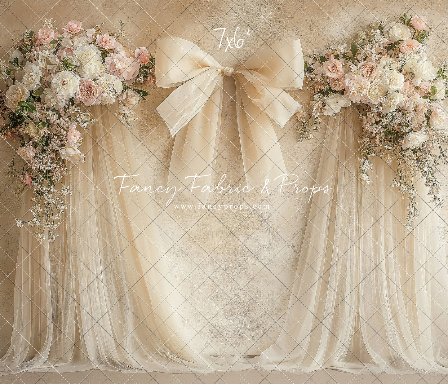 Ivory Bow Harmony  - With Sweep Option