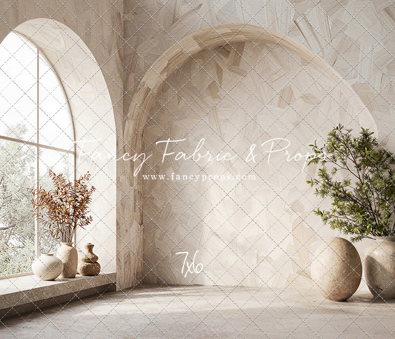 Ivory Vista Arch - With Sweep Option