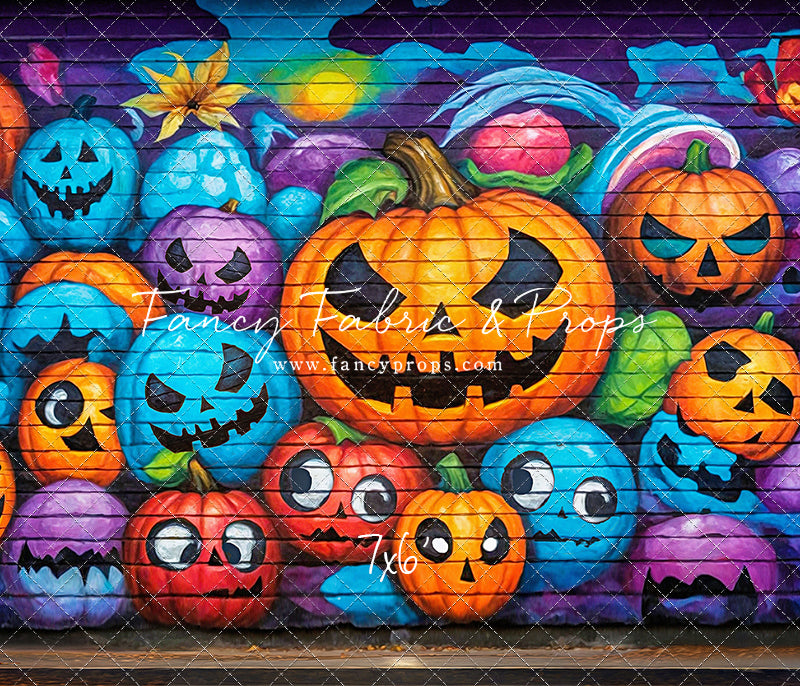 Jack-o-Lantern Graffiti Jam - With Sweep Option