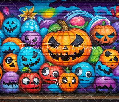 Jack-o-Lantern Graffiti Jam - With Sweep Option