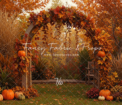 Leaves of Gold Garden - With Sweep Option