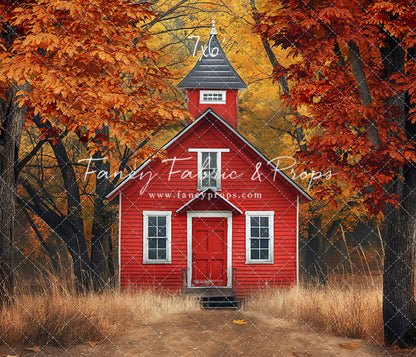 Little Red Schoolhouse - With Sweep Option