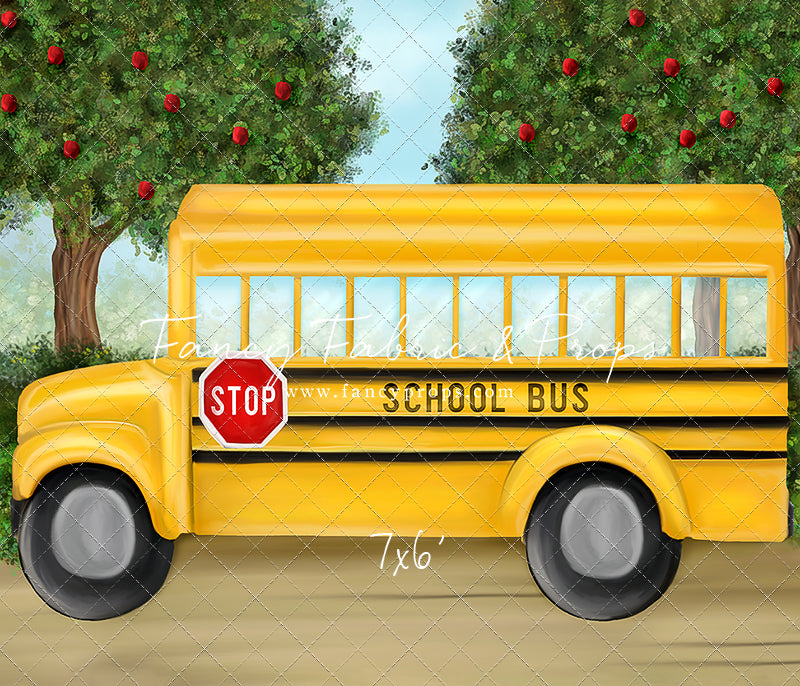 Little Yellow School Bus - With Sweep Option