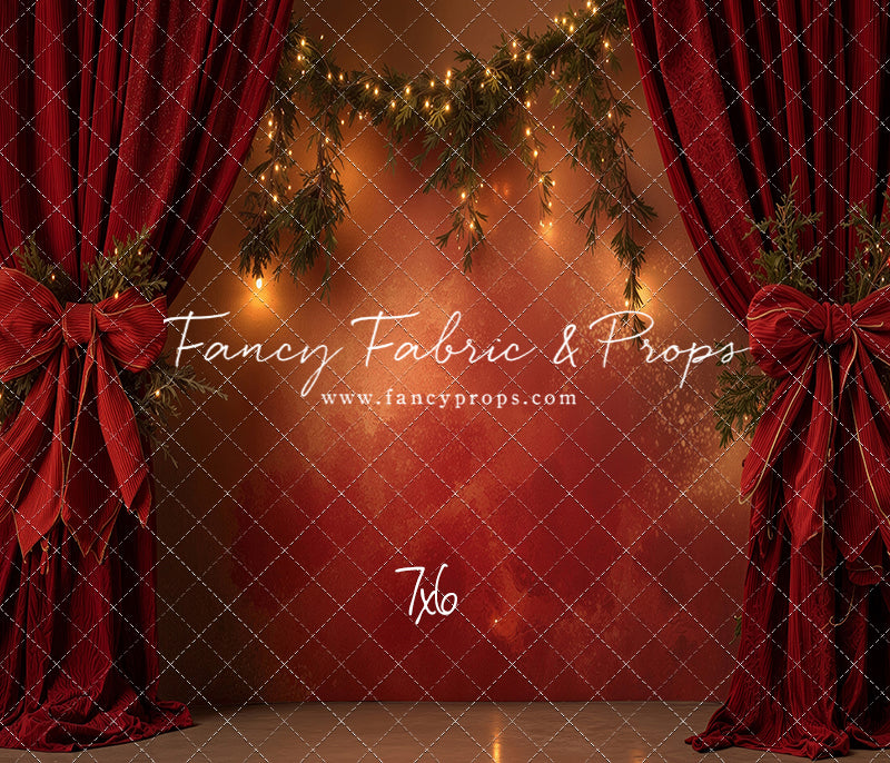 Merry Christmas Curtain Call - With Sweep Option