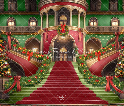 Merry Mansion- Multi Color Rug - with Sweep Option