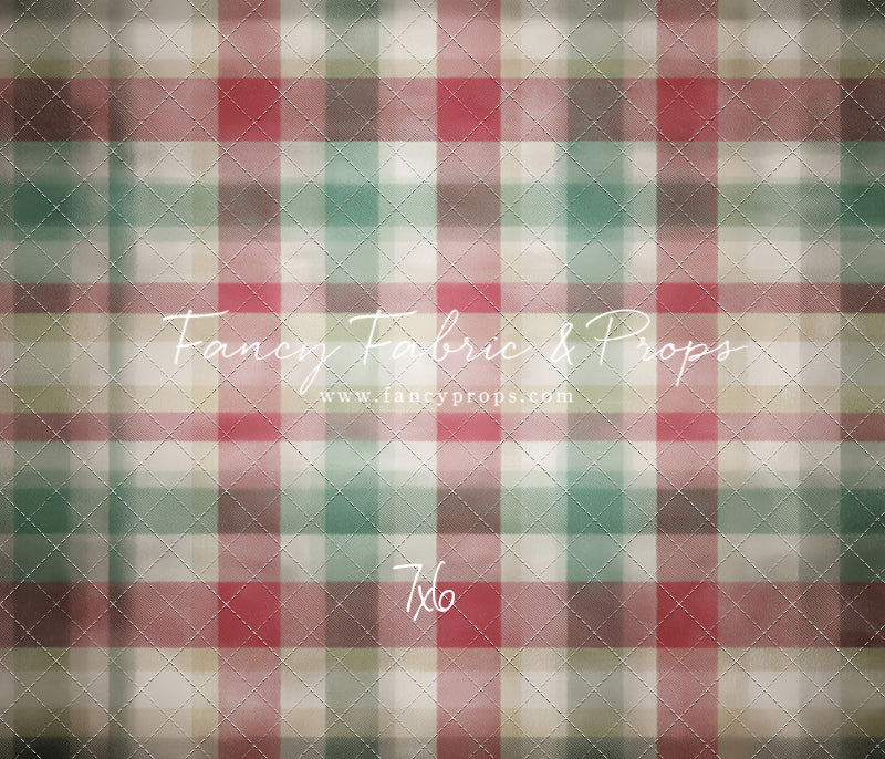 Merry Morning Plaid - With Sweep Option