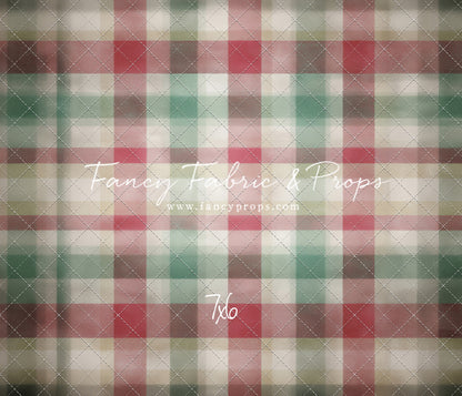 Merry Morning Plaid - With Sweep Option