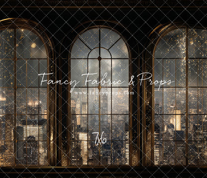 Midnight Skyline Ballroom - with Sweep Option