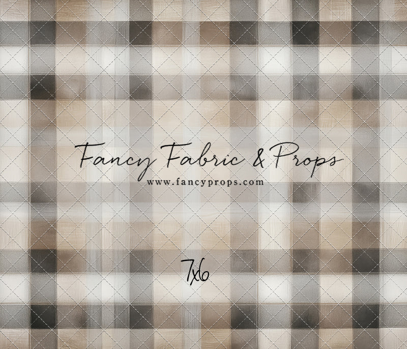 Mocha Flannel - With Sweep Option