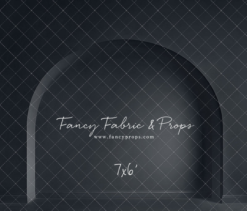 Modern Midnight Alcove - Solid Floor - With Sweep Option