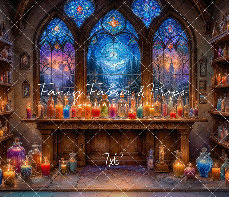 Mystic Potion Emporium - Cement Floor - With Sweep Option