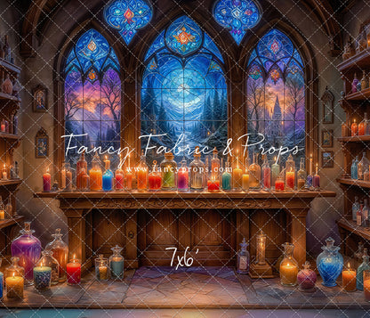 Mystic Potion Emporium - Cement Floor - With Sweep Option