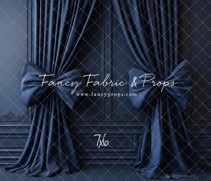 Navy Luxe Bows - With Sweep Option