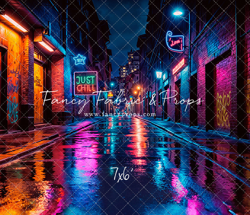 Neon Alley - With Sweep Option