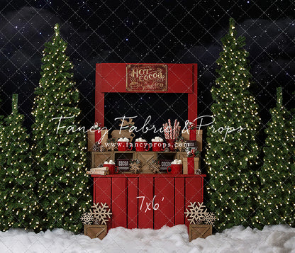 Nighttime Cocoa Stand