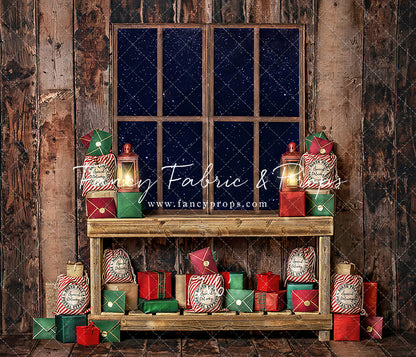 North Pole Mail Room Window