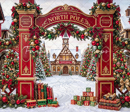 North Pole Town Hall - with Sweep Option