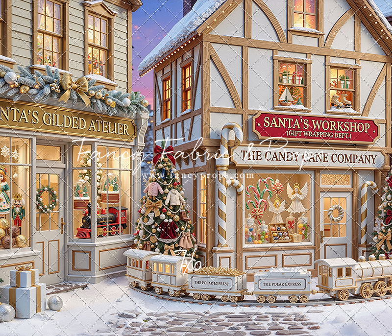 North Pole Village  - with Sweep Option