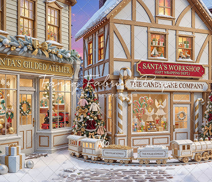 North Pole Village  - with Sweep Option