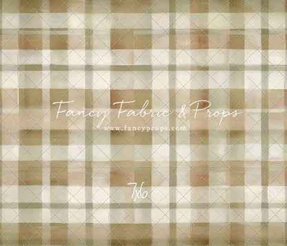 Oatmilk Plaid - With Sweep Option