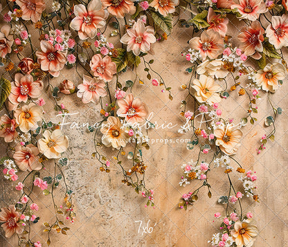 Painted Floral Peach