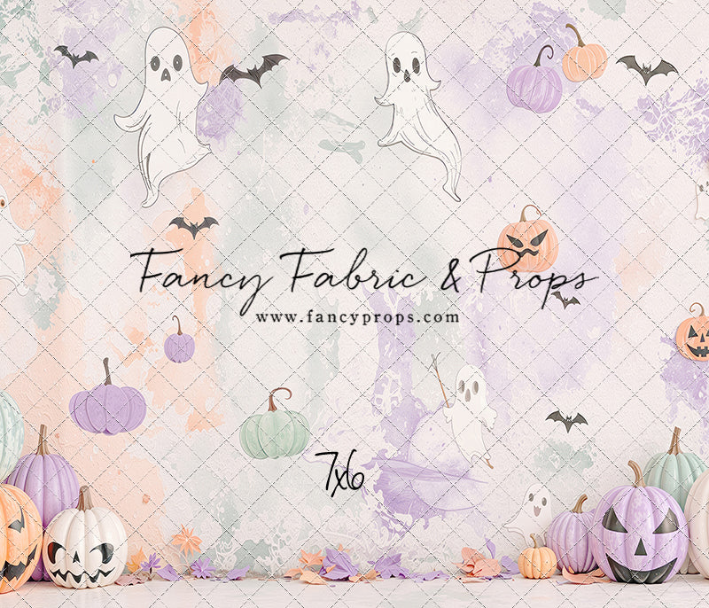 Pastel Pumpkin Parade - With Sweep Option