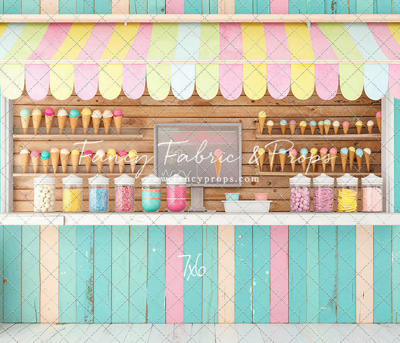 Pastel Scoop Shop - With Sweep Option