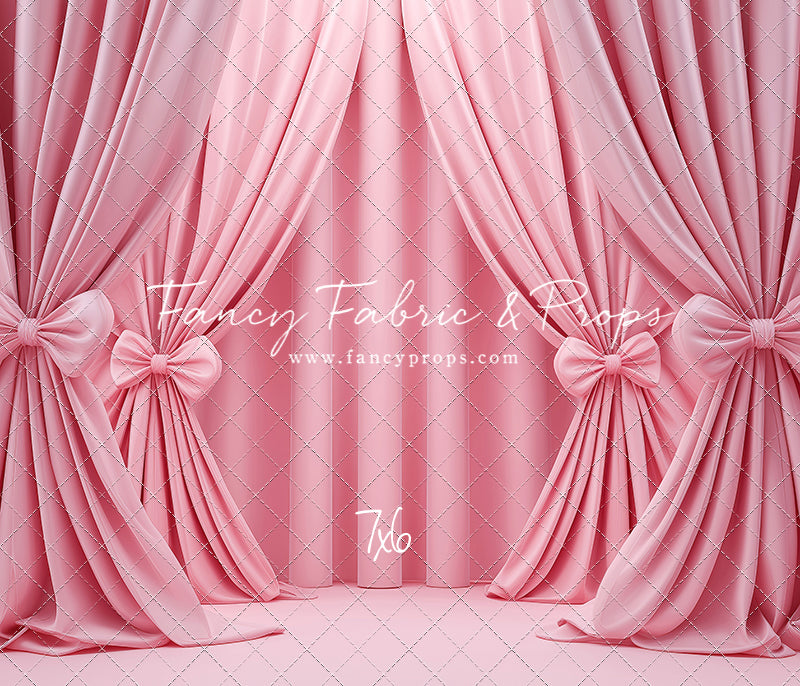 Pink Bow Drama - With Sweep Option