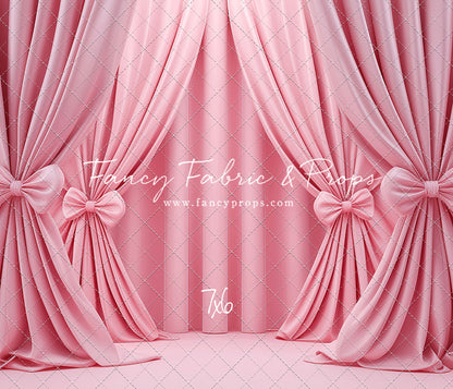Pink Bow Drama - With Sweep Option