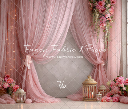 Pink Lantern Reception - With Sweep Option